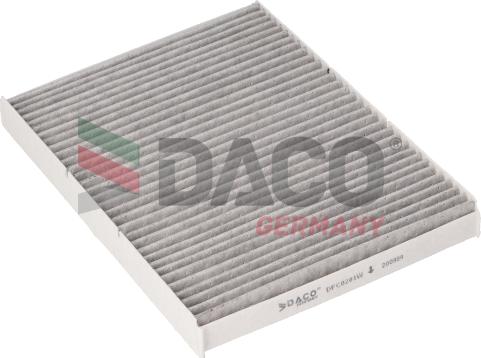 DACO Germany DFC0201W - Фільтр, повітря у внутрішній простір avtolavka.club