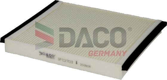 DACO Germany DFC2703 - Фільтр, повітря у внутрішній простір avtolavka.club