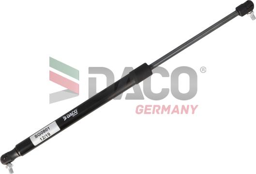 DACO Germany SG0801 - Газова пружина, кришка багажник avtolavka.club