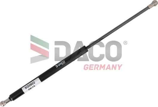 DACO Germany SG0802 - Газова пружина, кришка багажник avtolavka.club