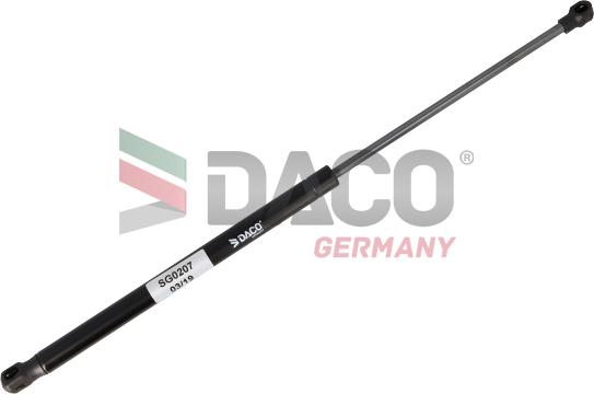 DACO Germany SG0207 - Газова пружина, кришка багажник avtolavka.club
