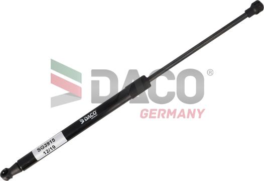 DACO Germany SG3915 - Газова пружина, кришка багажник avtolavka.club