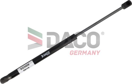DACO Germany SG3408 - Газова пружина, кришка багажник avtolavka.club