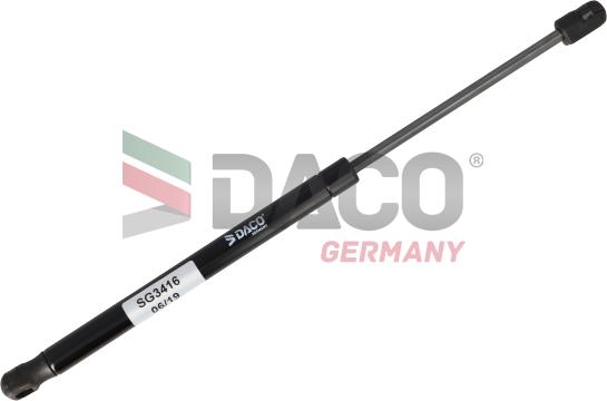 DACO Germany SG3416 - Газова пружина, кришка багажник avtolavka.club