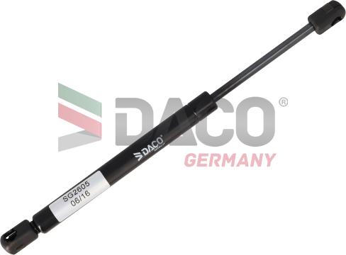 DACO Germany SG2605 - Газова пружина, кришка багажник avtolavka.club
