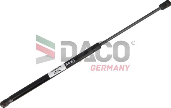DACO Germany SG2620 - Газова пружина, кришка багажник avtolavka.club
