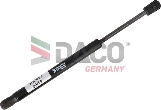 DACO Germany SG2812 - Газова пружина, кришка багажник avtolavka.club