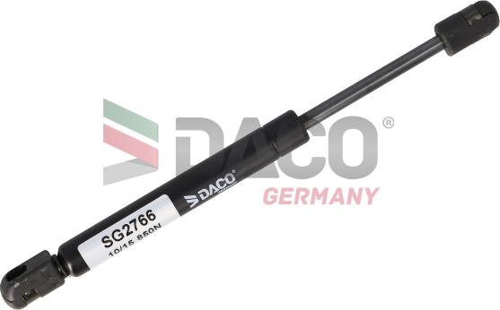 DACO Germany SG2766 - Газова пружина, капот avtolavka.club