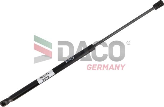 DACO Germany SG2703 - Газова пружина, кришка багажник avtolavka.club
