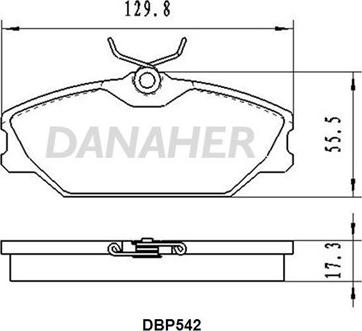 BENDIX DB2027 - Гальмівні колодки, дискові гальма avtolavka.club