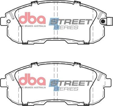 DBA Australia DB1187SS - Гальмівні колодки, дискові гальма avtolavka.club