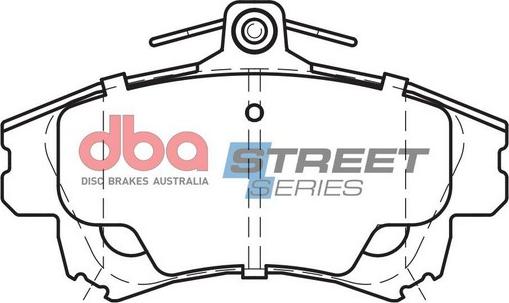 DBA Australia DB1381SS - Гальмівні колодки, дискові гальма avtolavka.club