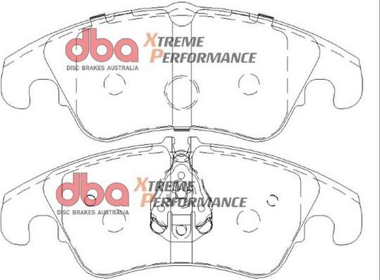 DBA Australia DB2186XP - Комплект високоефективних гальмівних колодок avtolavka.club