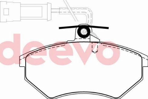 Valeo 671862 - Гальмівні колодки, дискові гальма avtolavka.club