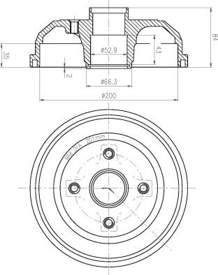 DEEVO BT81620 - Гальмівний диск avtolavka.club