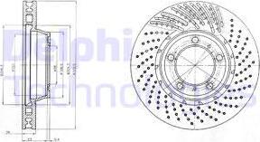 Delphi BG9094C - Гальмівний диск avtolavka.club