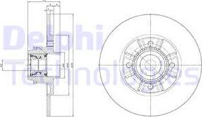 Delphi BG9114RSC - Гальмівний диск avtolavka.club