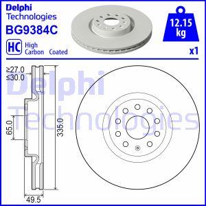 Delphi BG9384C - Гальмівний диск avtolavka.club
