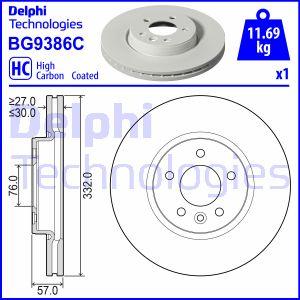 Delphi BG9386C - Гальмівний диск avtolavka.club