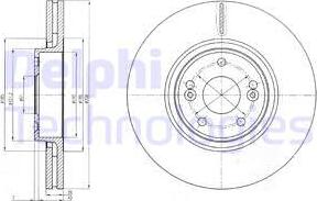 Delphi BG4167 - Гальмівний диск avtolavka.club