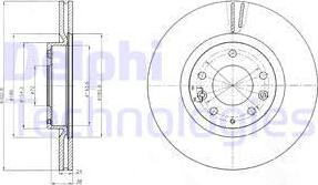 Delphi BG4316 - Гальмівний диск avtolavka.club