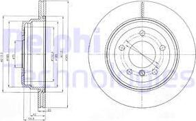 Delphi BG4243 - Гальмівний диск avtolavka.club