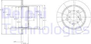 Delphi BG4216 - Гальмівний диск avtolavka.club