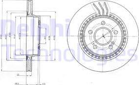 Delphi BG4226 - Гальмівний диск avtolavka.club