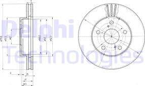 Delphi BG2906 - Гальмівний диск avtolavka.club