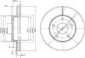 BOSCH 986478195 - Гальмівний диск avtolavka.club