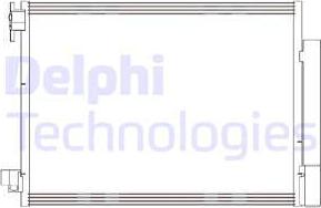 Delphi CF20415 - Конденсатор, кондиціонер avtolavka.club
