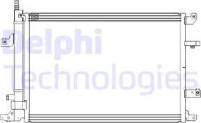 Delphi CF20316 - Конденсатор, кондиціонер avtolavka.club