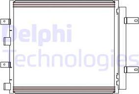 Delphi CF20241 - Конденсатор, кондиціонер avtolavka.club