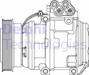 Delphi CS20488 - Компресор, кондиціонер avtolavka.club