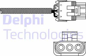 Delphi ES10968-12B1 - Лямбда-зонд, датчик кисню avtolavka.club