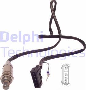 Delphi ES11010-12B1 - Лямбда-зонд, датчик кисню avtolavka.club