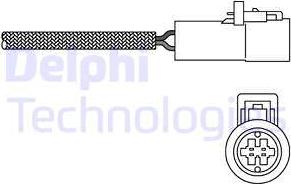 Delphi ES2001412B1 - Лямбда-зонд, датчик кисню avtolavka.club