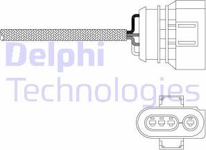 Delphi ES20347-12B1 - Лямбда-зонд, датчик кисню avtolavka.club