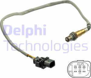 Delphi ES21065-12B1 - Лямбда-зонд, датчик кисню avtolavka.club