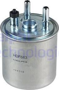 Delphi HDF663 - Паливний фільтр avtolavka.club