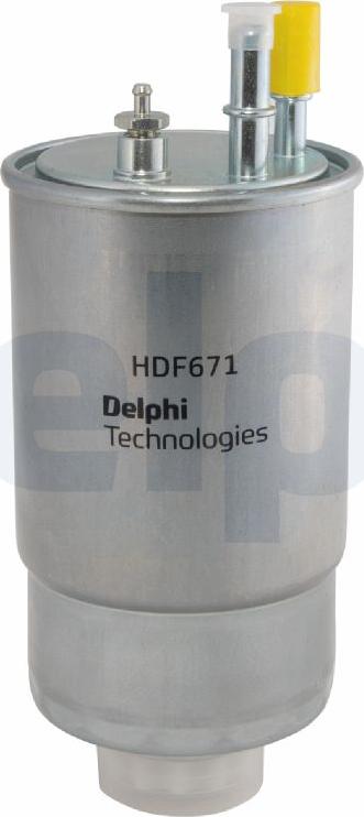 Delphi HDF671 - Паливний фільтр avtolavka.club