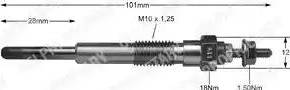 Delphi HDS275 - Свічка розжарювання avtolavka.club