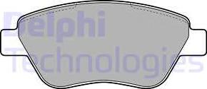 Delphi LP1899 - Гальмівні колодки, дискові гальма avtolavka.club