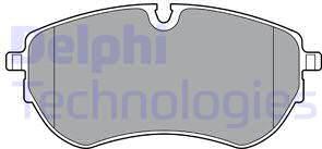 Delphi LP3406 - Гальмівні колодки, дискові гальма avtolavka.club