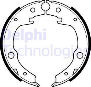 Delphi LS1994 - Комплект гальм, ручник, парковка avtolavka.club