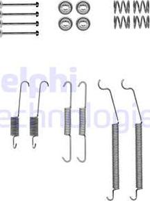 Delphi LY1419 - Комплектуючі, барабанний гальмівний механізм avtolavka.club