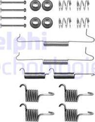 Delphi LY1172 - Комплектуючі, барабанний гальмівний механізм avtolavka.club