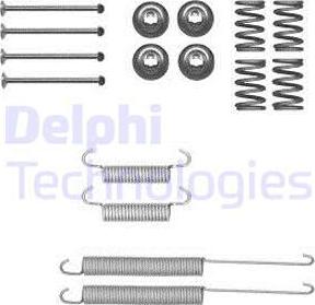 Delphi LY1392 - Комплектуючі, барабанний гальмівний механізм avtolavka.club
