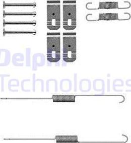 Delphi LY1382 - Комплектуючі, барабанний гальмівний механізм avtolavka.club