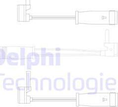 Delphi LZ0163 - Сигналізатор, знос гальмівних колодок avtolavka.club
